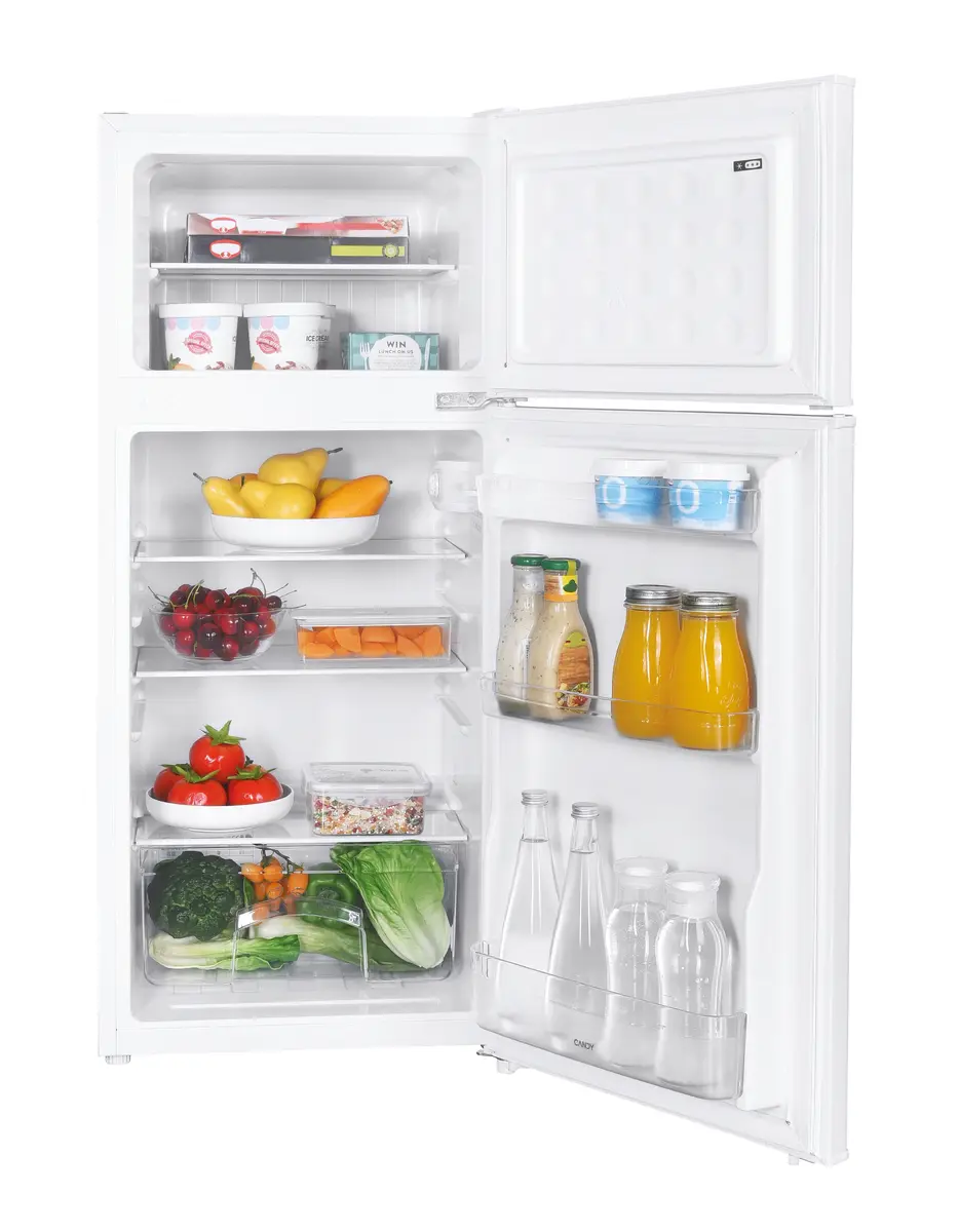 Candy CDH1S313EW Freestanding Double Door Refrigerator Photo 2