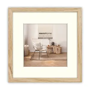 Single picture frame ZEP V4530N Natural Wood 320x320 mm