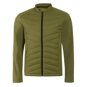 Hybrid men's jacket MALFINI Cross 555 250 g/m² Avocado green