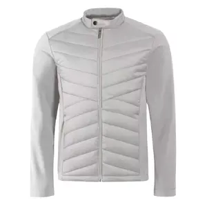 Men's hybrid jacket MALFINI Cross 555 Silver gray, 250 g/m²