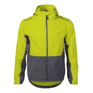 Wind and rain jacket MALFINI Rainbow 538 yellow, 105 g/m², men's