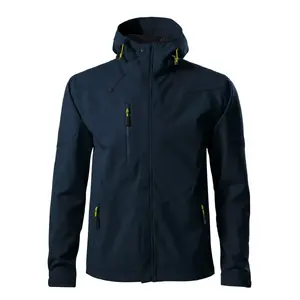 Softshell jacket MALFINI Nano 531, men's, navy blue, 280 g/m²