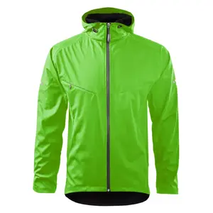 Softshell jacket MALFINI Cool 515 — men's, apple green, 210 g/m²