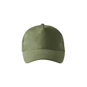 Кепка MALFINI 5P 307 Unisex хаки, 340 г/м²