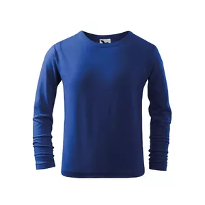 Детская футболка с длинным рукавом MALFINI Fit-T LS 121 Royal blue, длинные рукава, модель ADL 12105