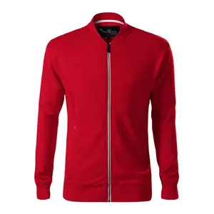 Vīriešu džemperis MALFINI Bomber 453 sarkans 320 g/m²