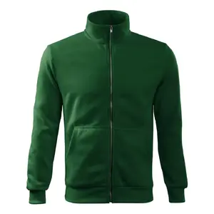 Vīriešu džemperis MALFINI Adventure 407 pudelzaļš, 300 g/m², modelis ADL 40706