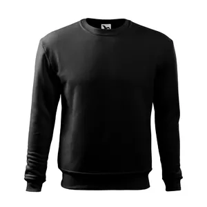 Vīriešu džemperis MALFINI Essential 406 melns, blīvums 300 g/m²