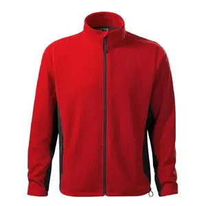 Fliša džemperis MALFINI Frosty 527, vīriešu, sarkans, 220 g/m²