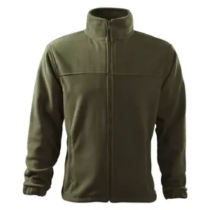 Men's fleece sweater RIMECK Jacket 501 military, 280 g/m², casual pullover