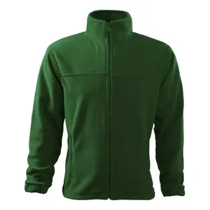 Vīriešu fliisa džemperis RIMECK Jacket 501 pudelēs zaļš 280 g/m²