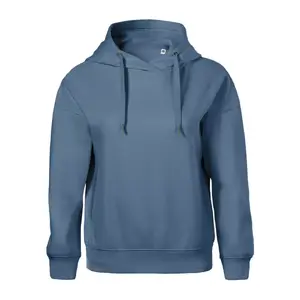 Sieviešu džemperis MALFINI Moon 421 Denim, 280 g/m², apaļa apkakle, garas piedurknes