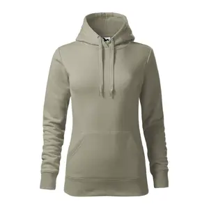 Sieviešu džemperis MALFINI Cape 414 gaiši haki 320 g/m² adīts pulovers