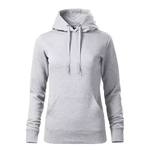 Sieviešu džemperis MALFINI Cape 414, 320 g/m², ash melange