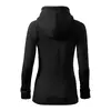 Džemperis MALFINI Trendy Zipper 411 — sieviešu melns 300 g/m² Photo 2