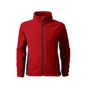 Bērnu fliša džemperis MALFINI Frosty 529, sarkans, 220 g/m², modelis ADL 52907