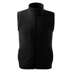 Fleece vest RIMECK Next 518 unisex, black, 280 g/m²