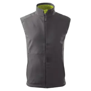 Softshell Vest MALFINI Vision 517 Steel Gray 280 g/m², men's, model ADL 51736