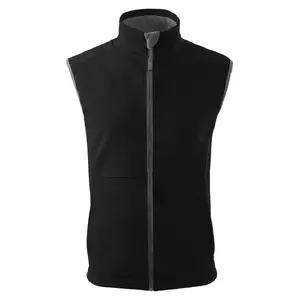 Softshell vest MALFINI Vision 517 — men's, black, 280 g/m²