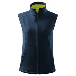 Softshell vest MALFINI Vision 516 Women's Navy Blue 280 g/m²