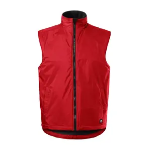 Body warmer RIMECK 509 unisex, red, 300 g/m² filling