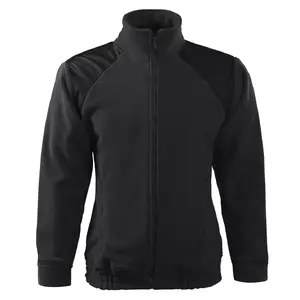 Unisex flīsa džemperis RIMECK HI-Q 506 — 360 g/m², ebena pelēks