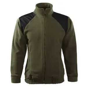 Fliša džemperis RIMECK HI-Q 506 unisex, militārās krāsas, 360 g/m²