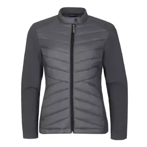 Women's hybrid jacket MALFINI Cross 556 Light anthracite 250 g/m²