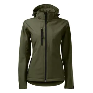 Softshell Jacket MALFINI Performance 521 – women's, 300 g/m², military color