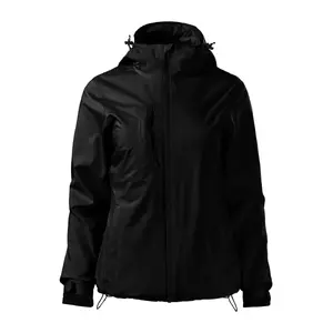 Women's jacket MALFINI Pacific 3-in-1, black, 130/220 g/m²