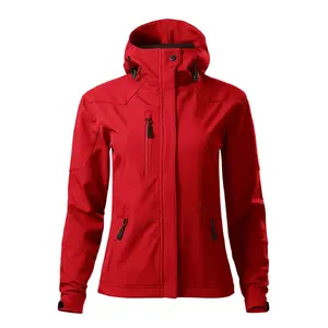 Softshell jacket MALFINI Malfini Nano 532, women's, red, 280 g/m²