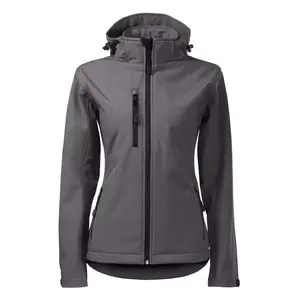 Softshell Jacket MALFINI Performance 521 — women's, Steel Gray, 300 g/m²