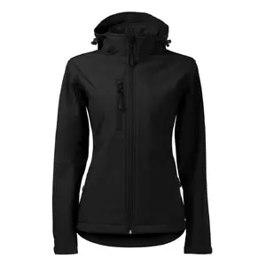 Softshell jacket MALFINI Performance 521 — women's, black, 300 g/m²