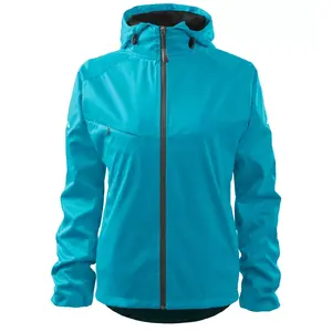 Softshell jacket MALFINI Cool 514, women's, 210 g/m², Blue Atoll