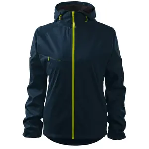 Softshell jacket MALFINI Cool 514 for women, navy blue, 210 g/m²