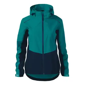 Wind and rain jacket MALFINI Rainbow 539 — women's, emerald, 105 g/m²