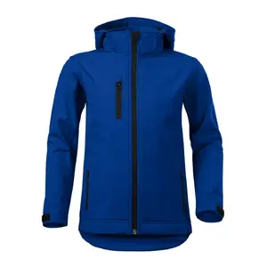 Bērnu softshell jaka MALFINI Performance 535, Royal Blue, 300 g/m²