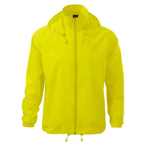 Wind and rain jacket MALFINI Windy 524 neon yellow unisex