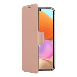 Wallet case Screenor Clever Galaxy A36/A56 17 cm Rose