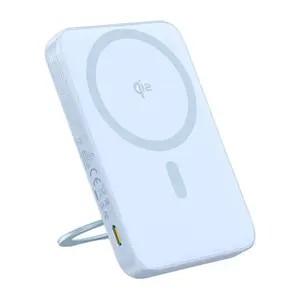 Power bank Baseus PicoGo Qi2 5000mAh 20W Blue portable charger wireless and wired
