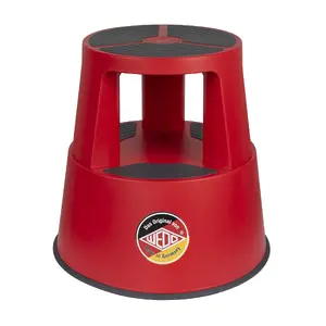 Step Stool Wedo 212 302 Polypropylene TPE Red