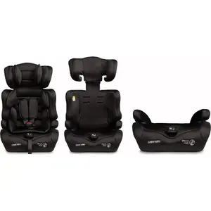Bērnu autosēdeklis Caretero Falcon i-Size (76–150 cm) — melns