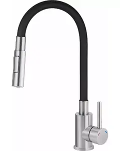 Кухонный смеситель NEO tools BOC B740 с гибким изливом, два вида струи