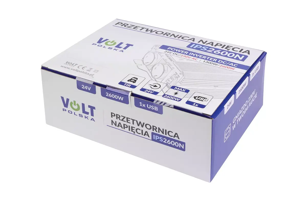 Преобразователь Volt Polska IPS 2600 N 24/230V Photo 6