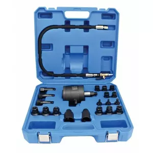 Pneumatic puller set saTra S-VA7P — 19 pieces, air-operated puller kit