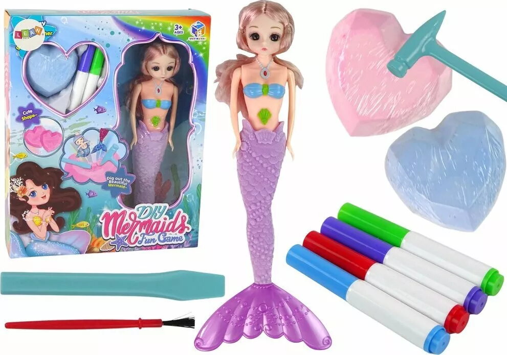 LEANToys DIY komplekts Syrena Violeta —