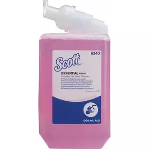 Пенка для мытья рук Kleenex Scott 1000 мл — жидкое мыло-пена, сменный блок