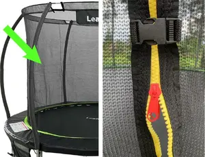 Внутренняя защитная сетка LEAN Sport для батута Sport Max 6 футов, зеленая