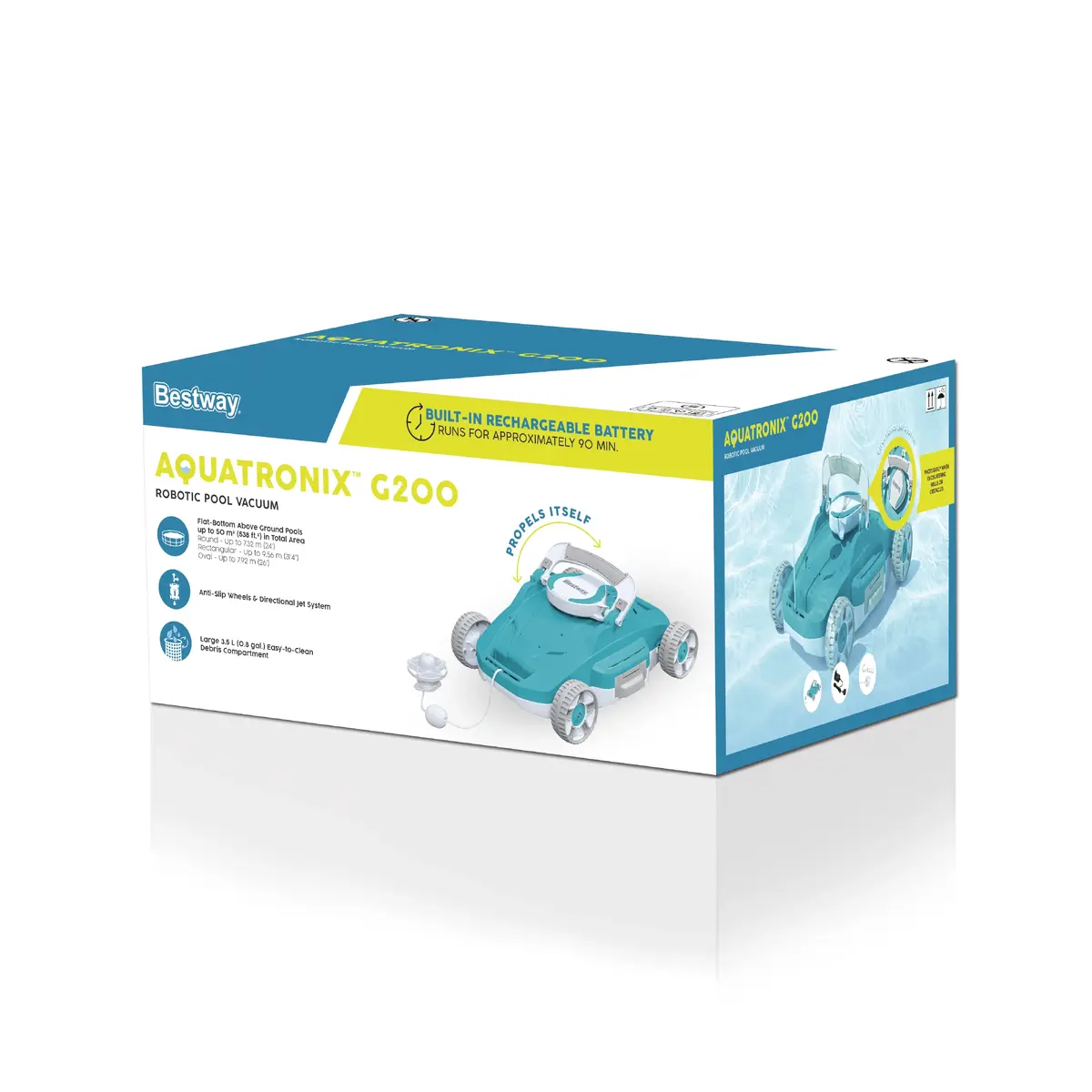Bestway AquaTronix G200 robots-vakums baseinam Photo 11