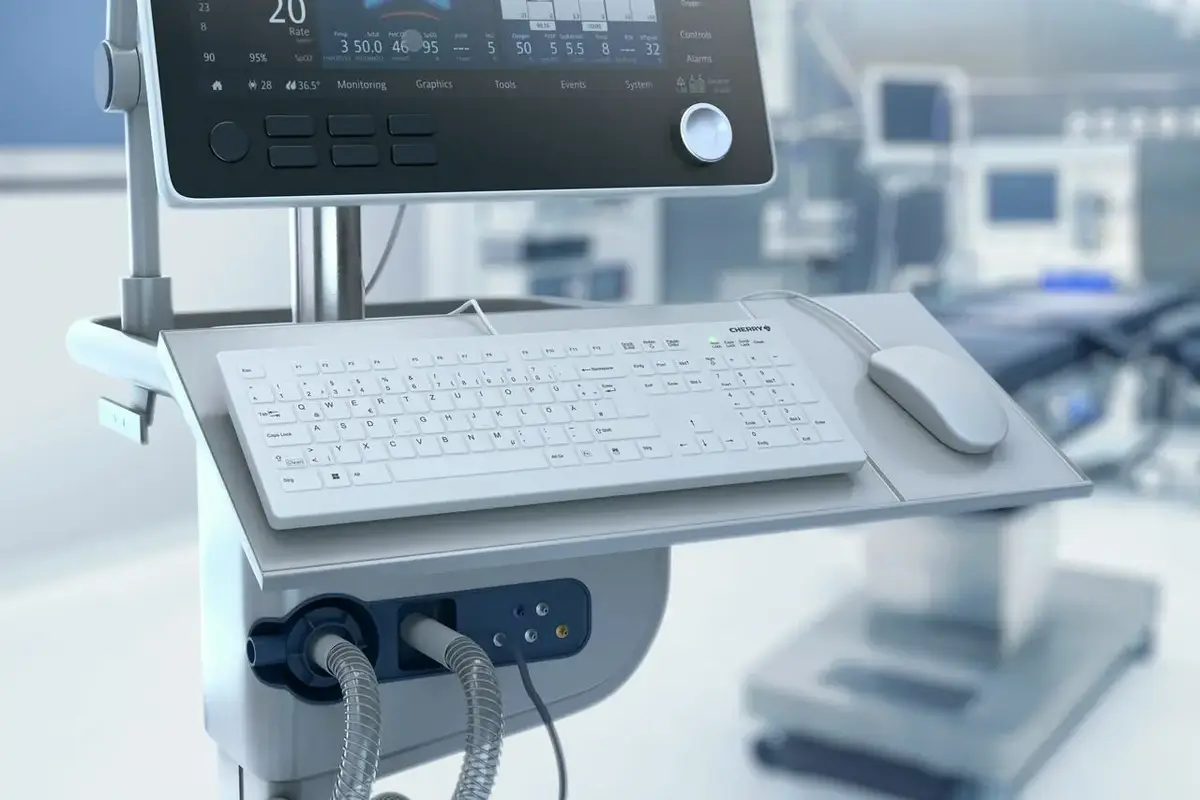 Клавиатура CHERRY AK-C8112 Medical USB AZERTY Photo 7